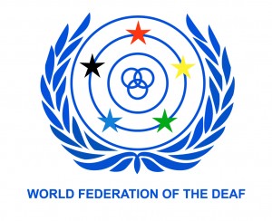 WORLD FEDERATION OF THE  DEAF